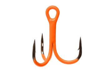 Крючок тройной Flagman F36 Orange UV #8 5pcs F36O-08 фото