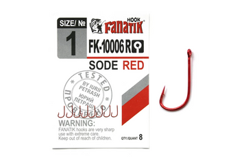 Гачок Fanatik Sode Red FK-10006R №1 FK-10006R-1 фото