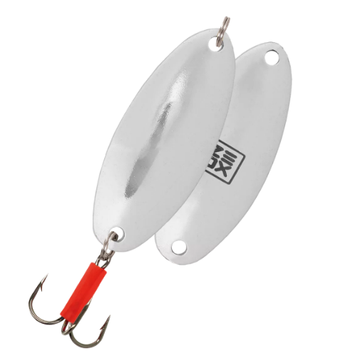 Блешня ZEOX Kolher 18г 001 Silver 64мм 5410225 фото