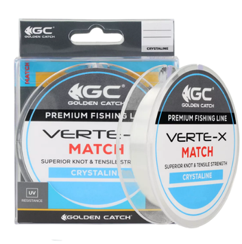Волосінь GC Verte-X Match 150м Crystaline 0.261мм 7.8кг 4039005 фото