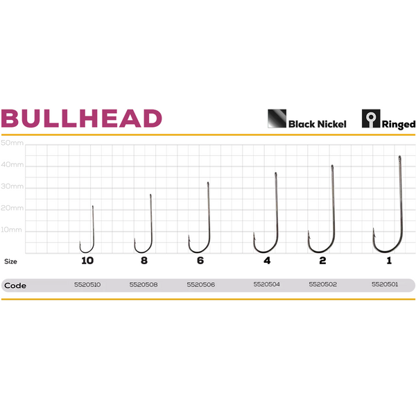 Крючок GC Bullhead №4 (10шт) 5520504 фото