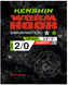 Гачок Azura Kenshin II Worm Hook special bent #2/0 PTFE K2WH-2-0 фото 2