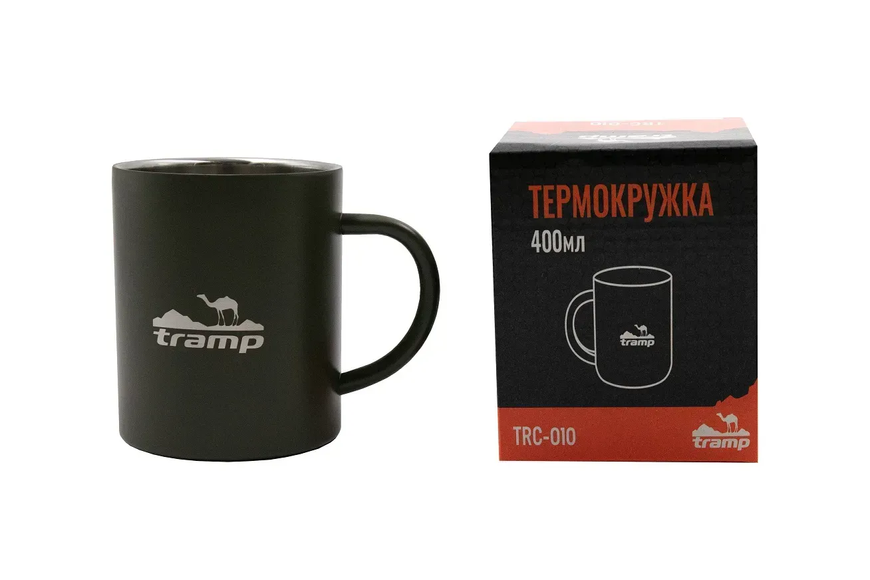 Термокружка Tramp 400 мл олива UTRC-010-olive фото