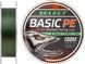 Шнур Select Basic PE Green 150m #0.8/0.12mm 12lb/5.6kg 1870.18.22 фото