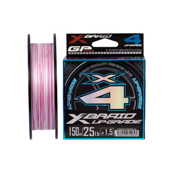 Шнур YGK X-Braid Upgrade X4 150m #0.4/0.104mm 8lb/3.6kg роз. 5545.03.86 фото