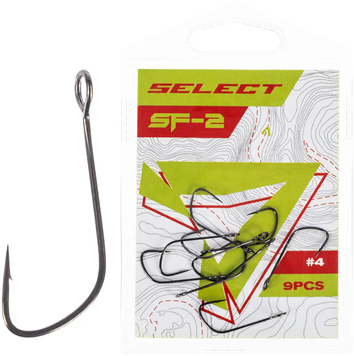 Крючок Select SF-2 Sport Finesse #4 9шт 1870.77.01 фото