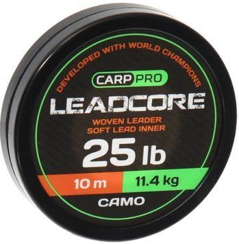 CARP PRO Лідкор 25Lb 10m CAMO CP4825 фото