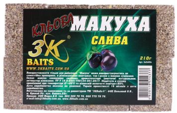 3K baits Макуха Слива 210г 3k06804 фото
