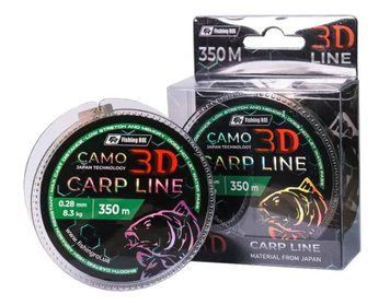 Ліска FR 3D Camo Green 350m 0,35mm 14,8кг (10шт/кор) 721-035-035 фото