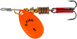 Блесна X-Fish Stark №1 2.5g Nikel UV orange 1917.07.32 фото