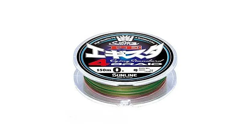 Шнур Sunline PE Egista X4 150м #0.4 Multicolor 6lb 4149710 фото