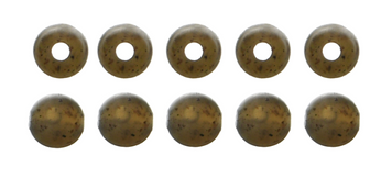 CARP PRO DELIGTH Намистина гумова 6 mm, діам отвору 0.5 mm (10 шт), camo CPDTBBB6 фото