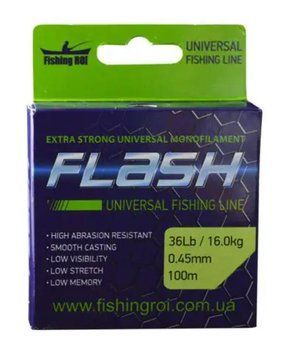 Ліска Fishing ROI FLASH Universal Line 0.30mm 100m 8.9kg (10шт/кор) 47-00-030 фото