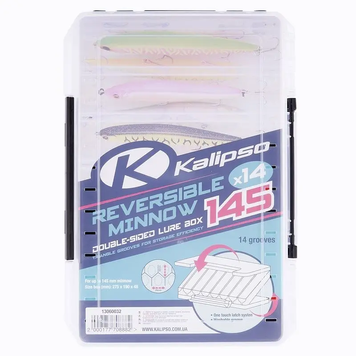 Коробка для воблеров Kalipso Reversible Minnow 145х14 13060032 фото