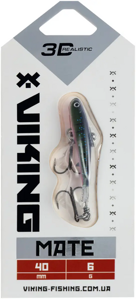 Балансир Viking Fishing Mate Ice Jig 40mm 6g #22 Kingfisher Pink 1919.05.12 фото