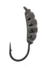 Мормишка вольфрамова Fishing ROI Опариш з вушком 3,5mm black nickle 400-42-35-B фото